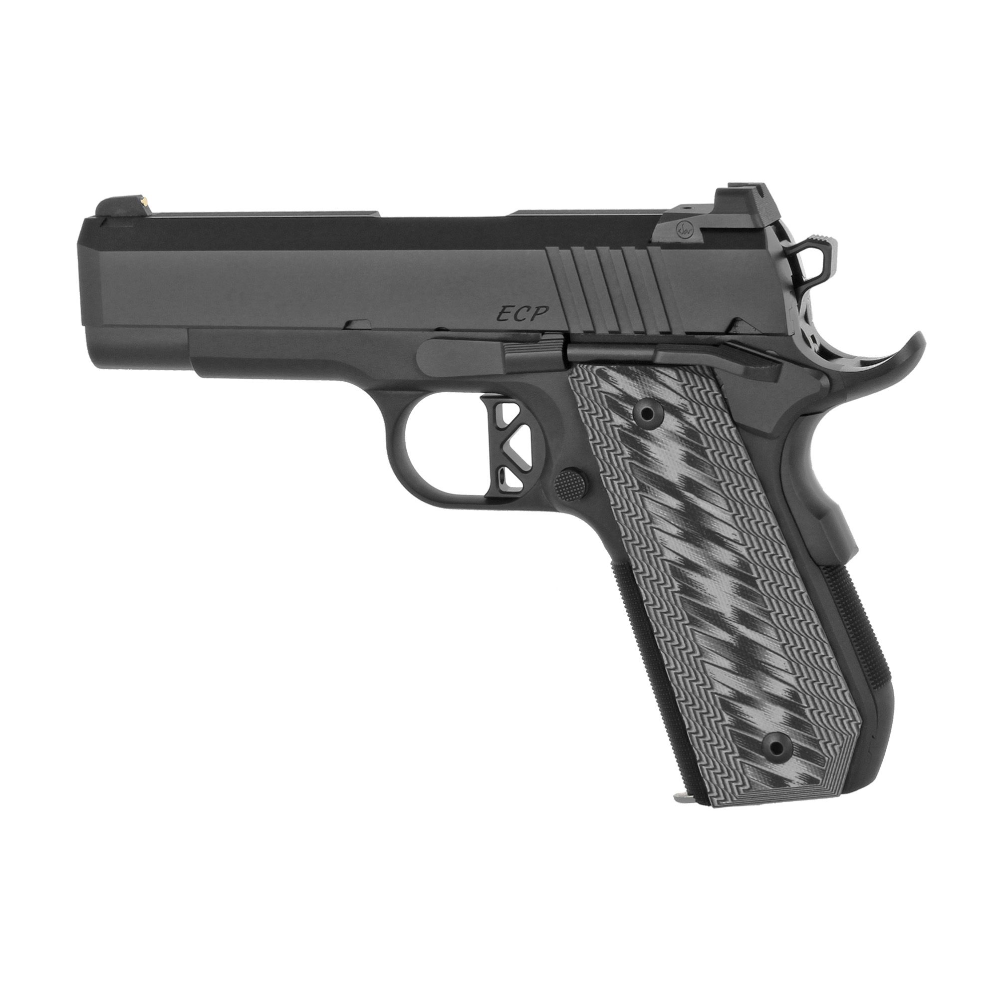 DW ECP 9MM 4″ BOBTAIL 9RD BLK