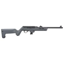 RUGER PC BKPKR 9MM 16″ 10RD GRY THRD