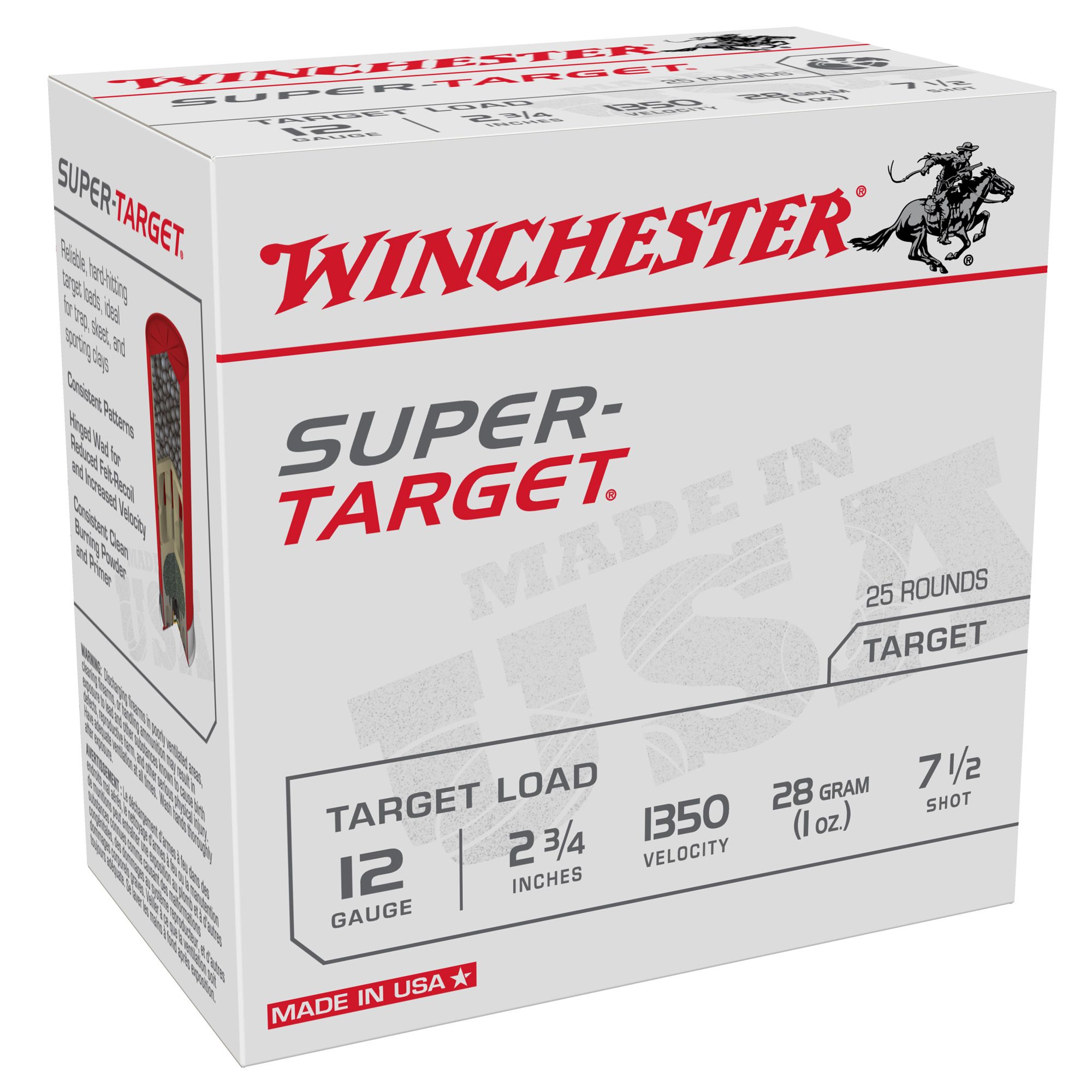 WIN SPRTRGT 12GA 2.75″ #7.5 25/250