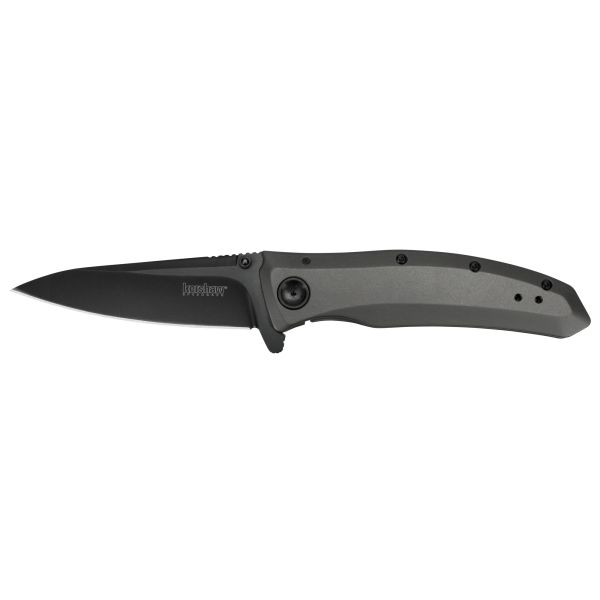 KERSHAW GRID 3.7″ PLN BLACK-OXIDE