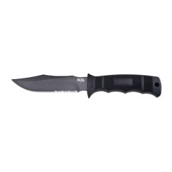 SOG SEAL PUP BLCK 4.75″ NYLON W/STH