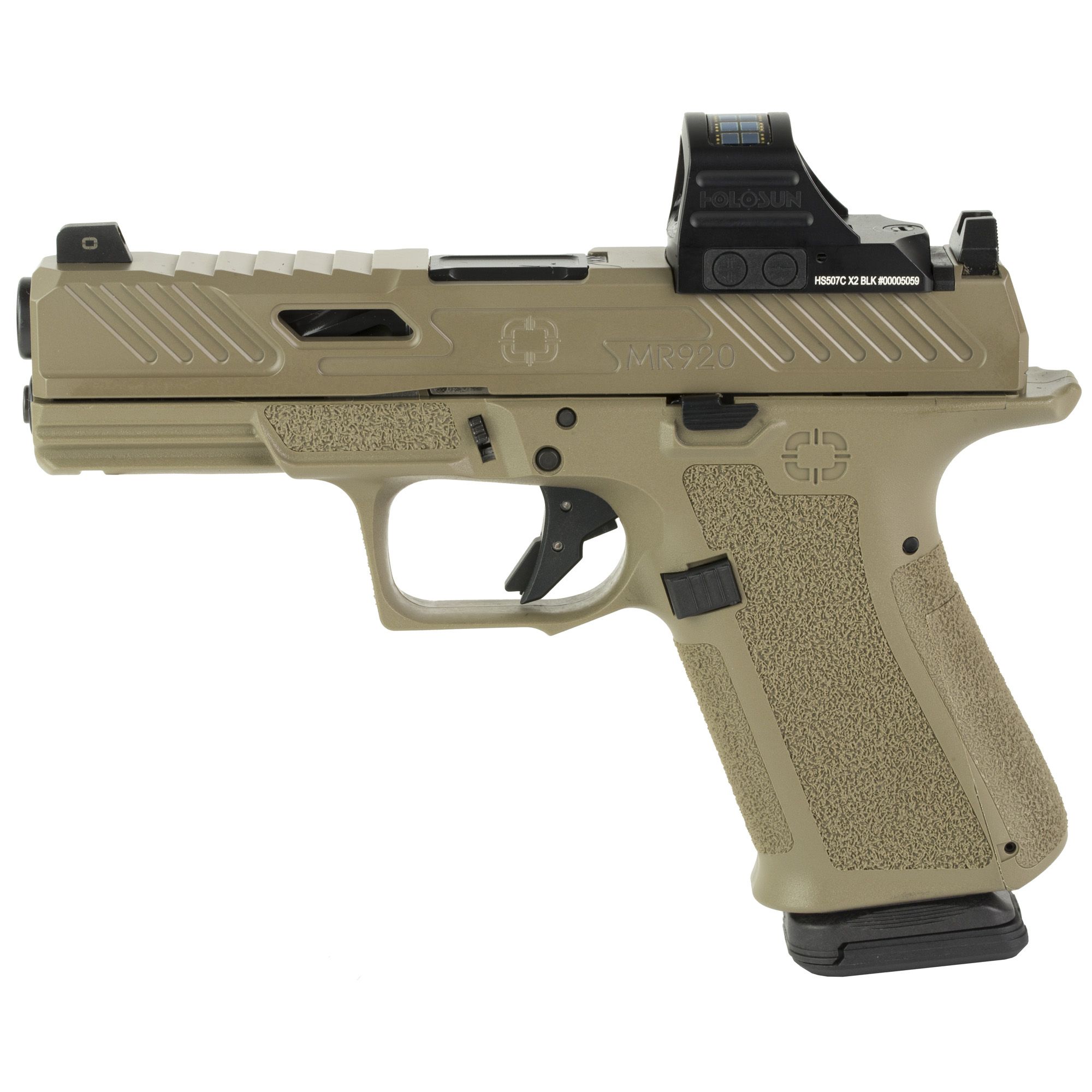 SHDW EL MR920 9MM 4″ BBL W/HOLO FDE