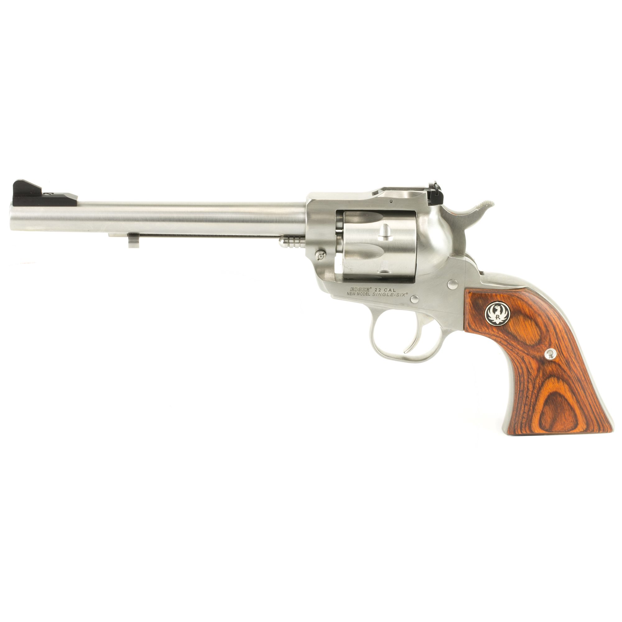 RUGER SNGL-SIX 22LR/WMR 6.5″ STN 6RD
