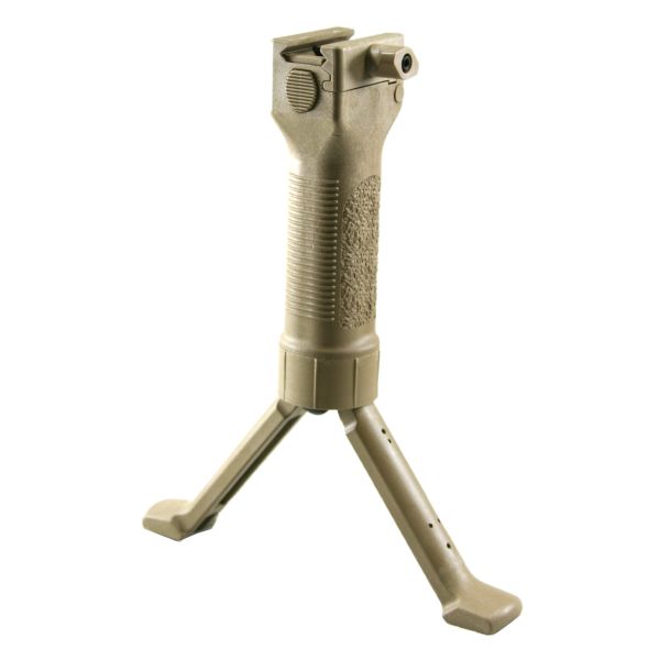 GRIP-POD MIL POLY/STL BIPOD V2 TAN