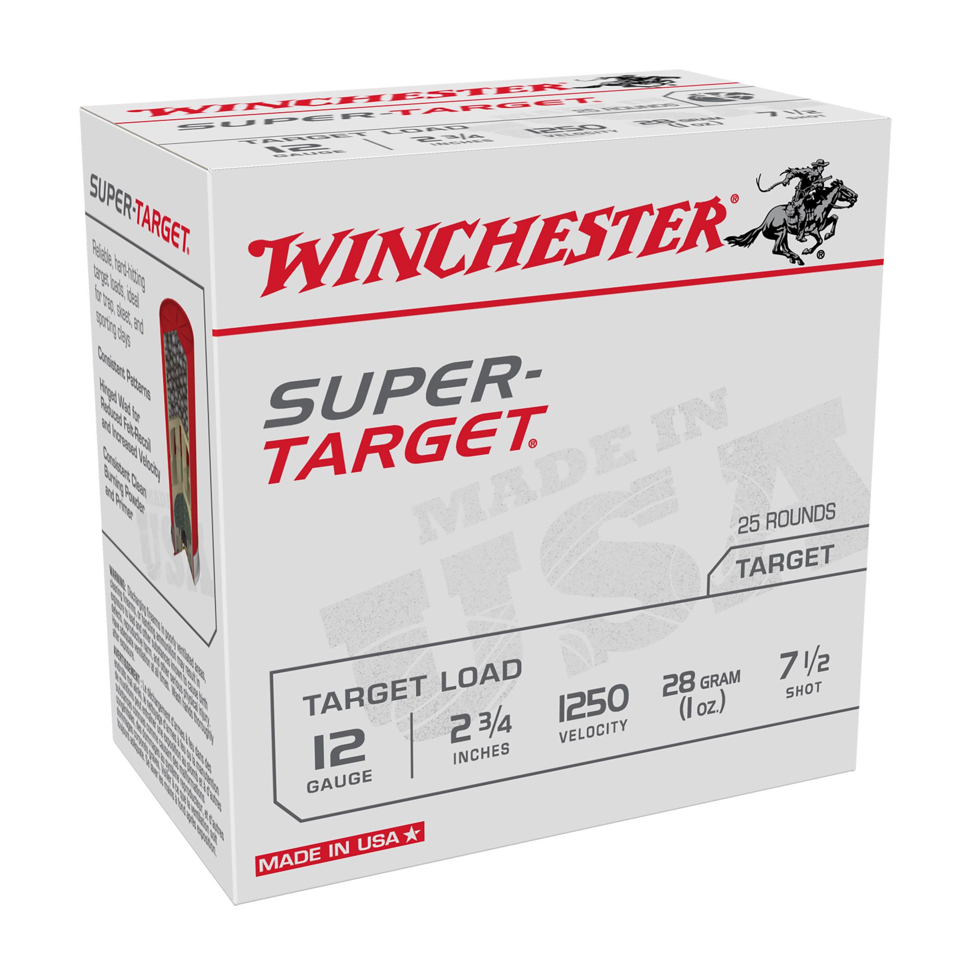 WIN SPR-TRGT 12GA 2-3/4″ #7.5 25/250