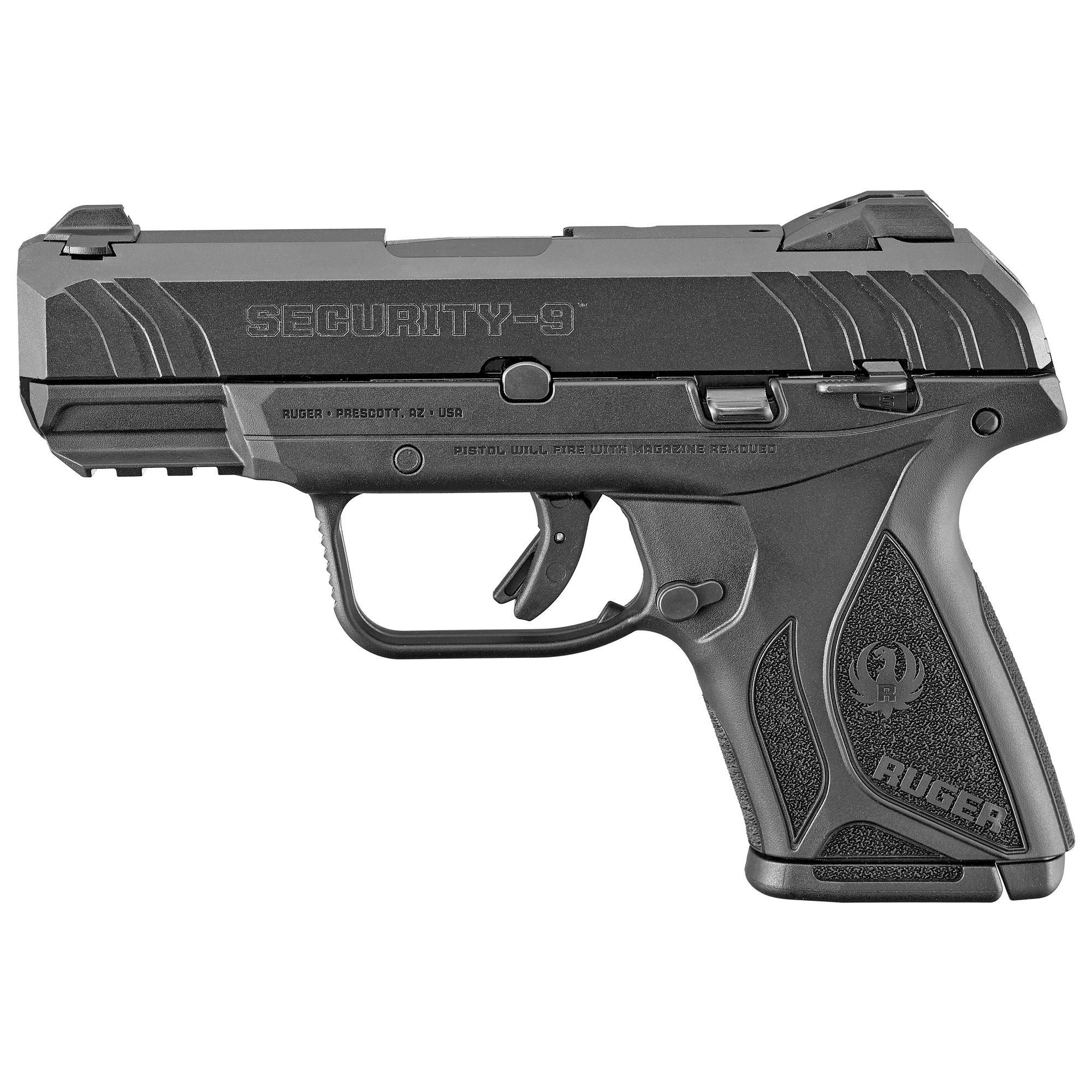RUGER SEC-9 9MM 3.4″ BLK 10RD