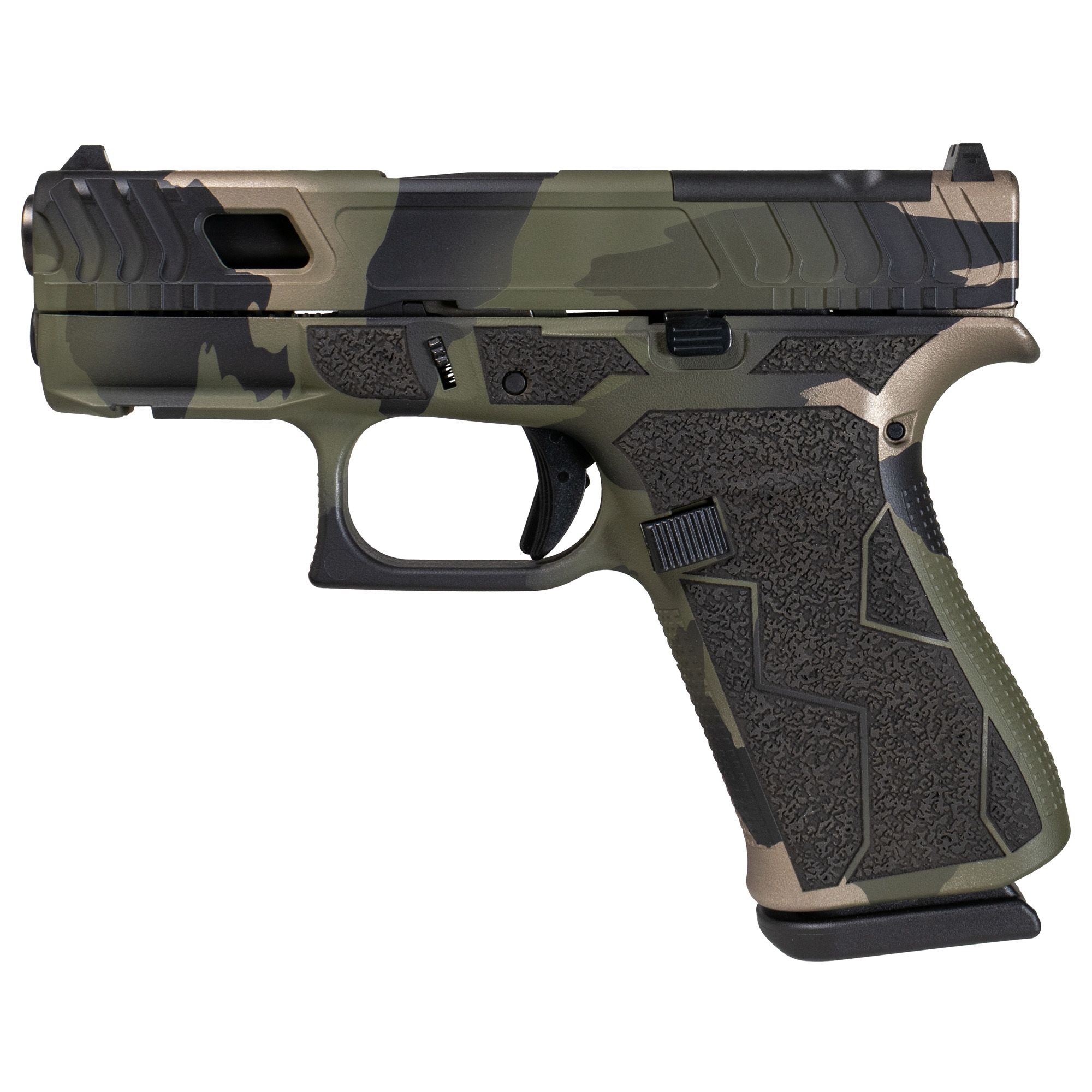 GLOCK 43X MOS 9MM 10RD M81 TORN CAMO