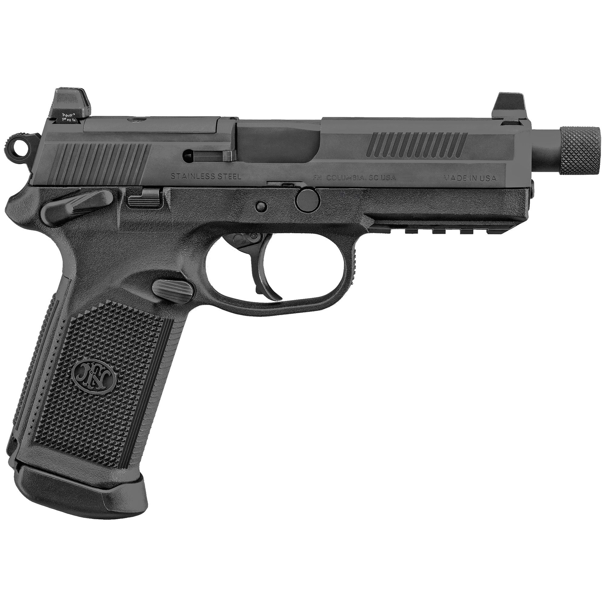 FN FNX-45 TACT 45ACP 5.3″ 15RD BLK
