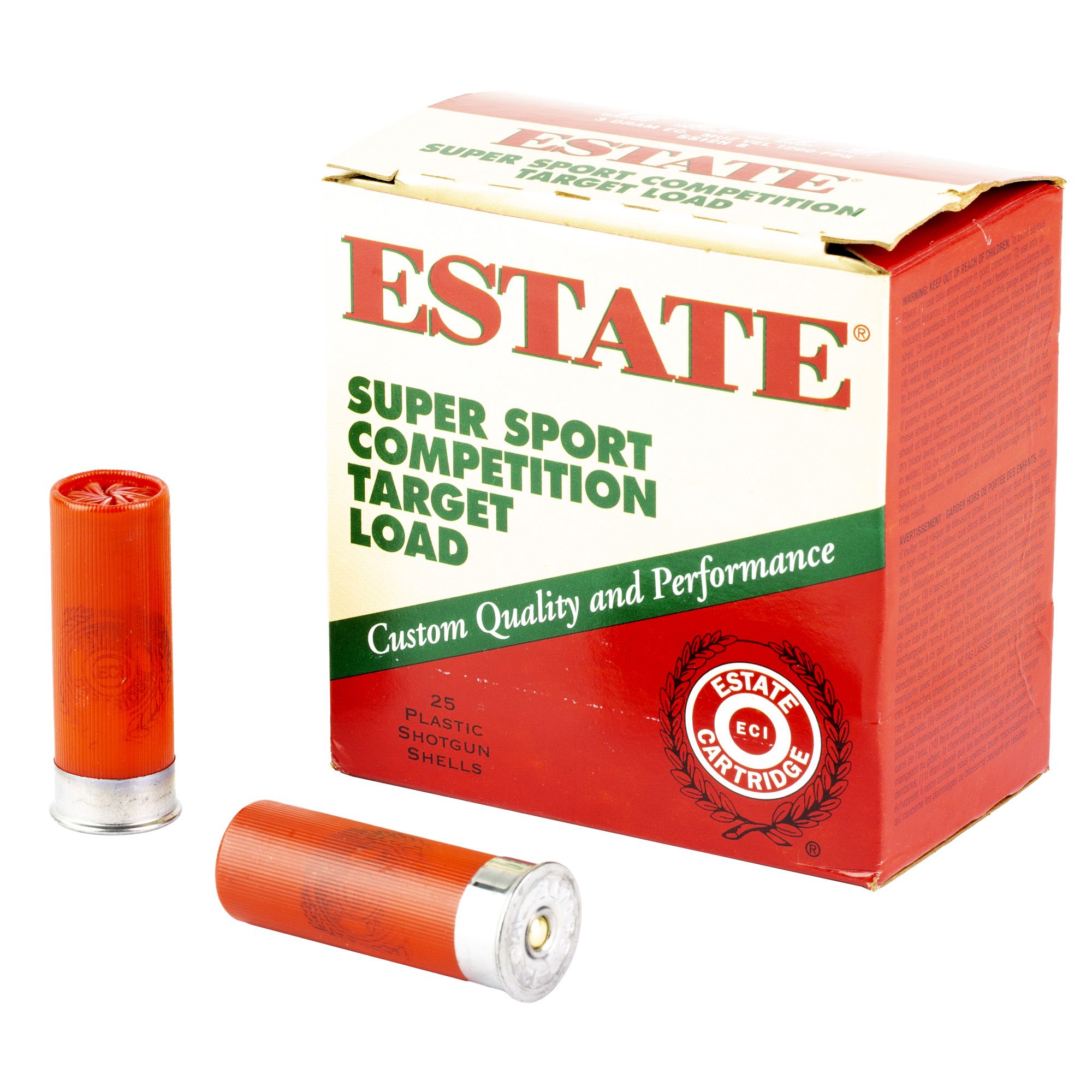FED ESTATE SS 12GA 2.75″ #8 25/250