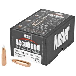 NOSLER 7MM 140GR ACCUBOND 50CT