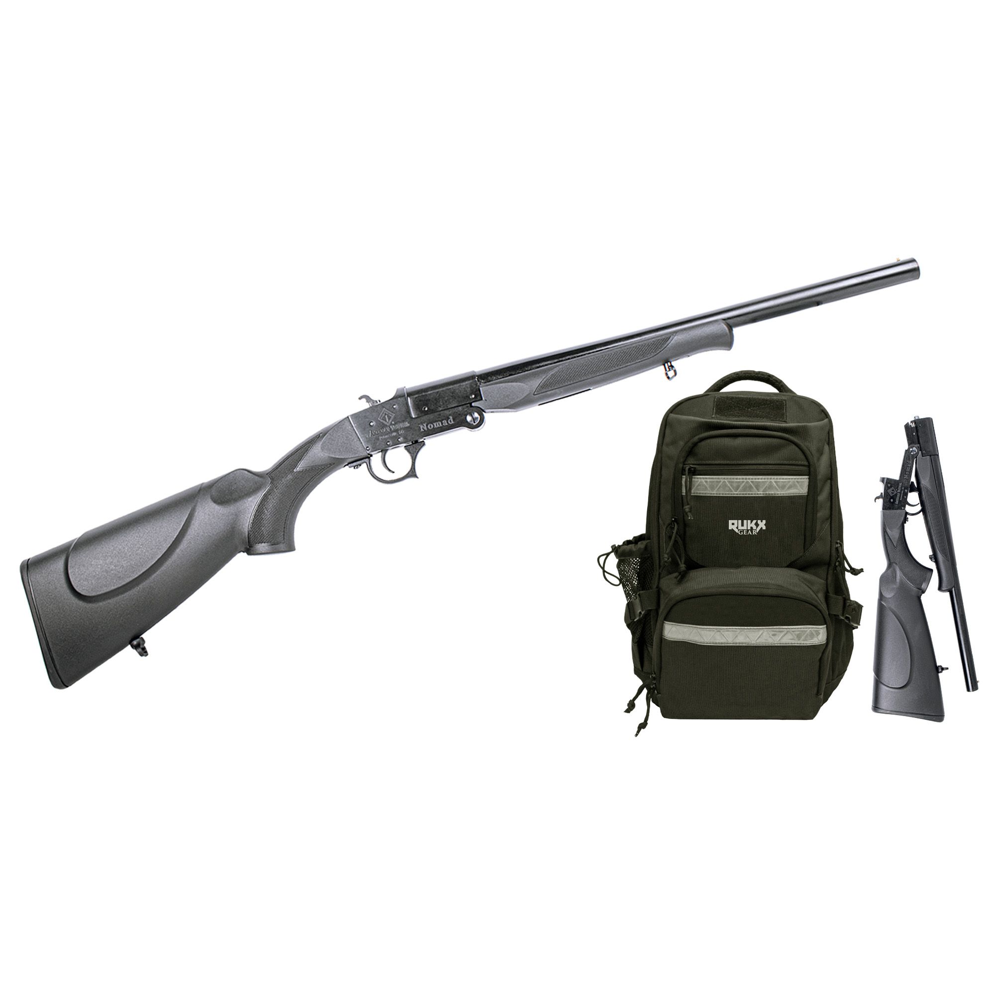 ATI NOMAD 12GA SINGLE 18″ BLK RUKX