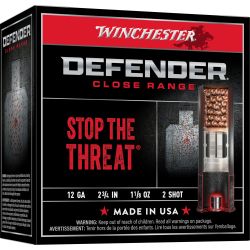 WIN DEFENDER 12GA 2.75″ #2 25/250