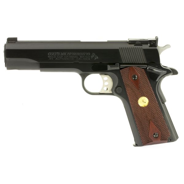 COLT GOLD CUP NTNL MTCH 45ACP 5″ BL