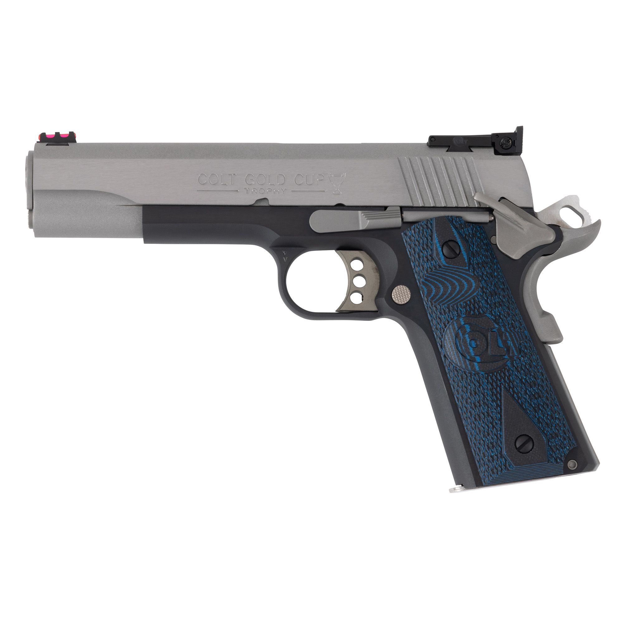 COLT GOLD CUP LT 45 ACP 5″ 8RD BL/SS