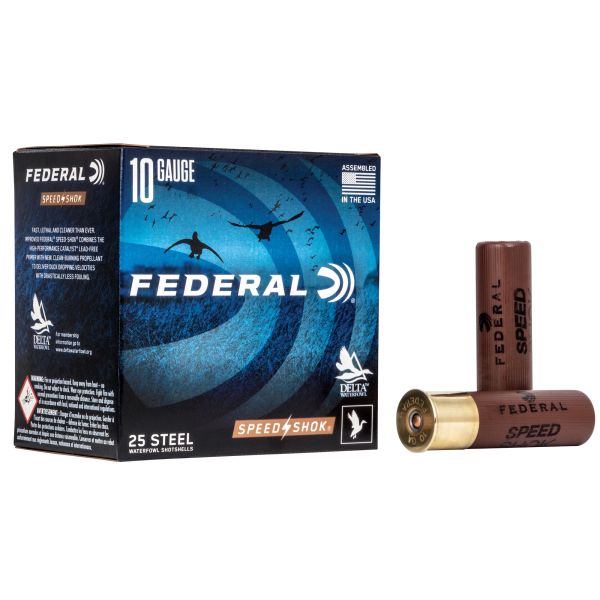 FED SPEED SHOK 10GA 3.5″ #2 25/250