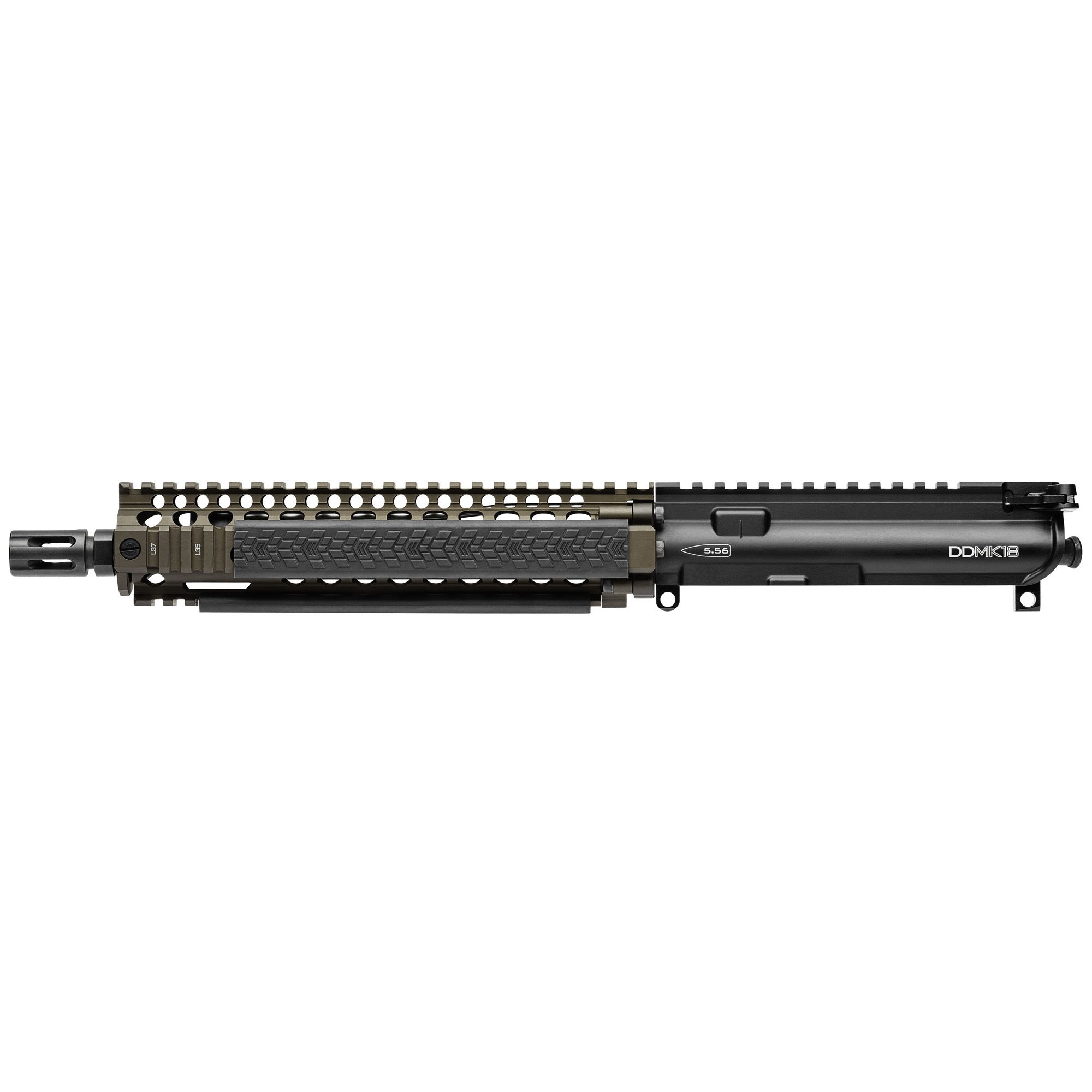 DD MK18 URG UPPER 556 10.3″ MK18 FDE