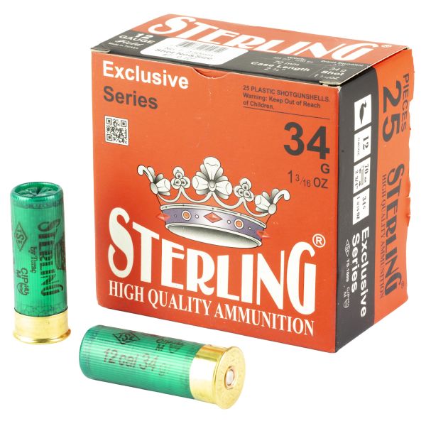 STERLING EXCLSV 12GA 2.75″ #7 25/250