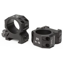 SIG BUCKMSTRS RINGS 1″ ALUM LOW BLK