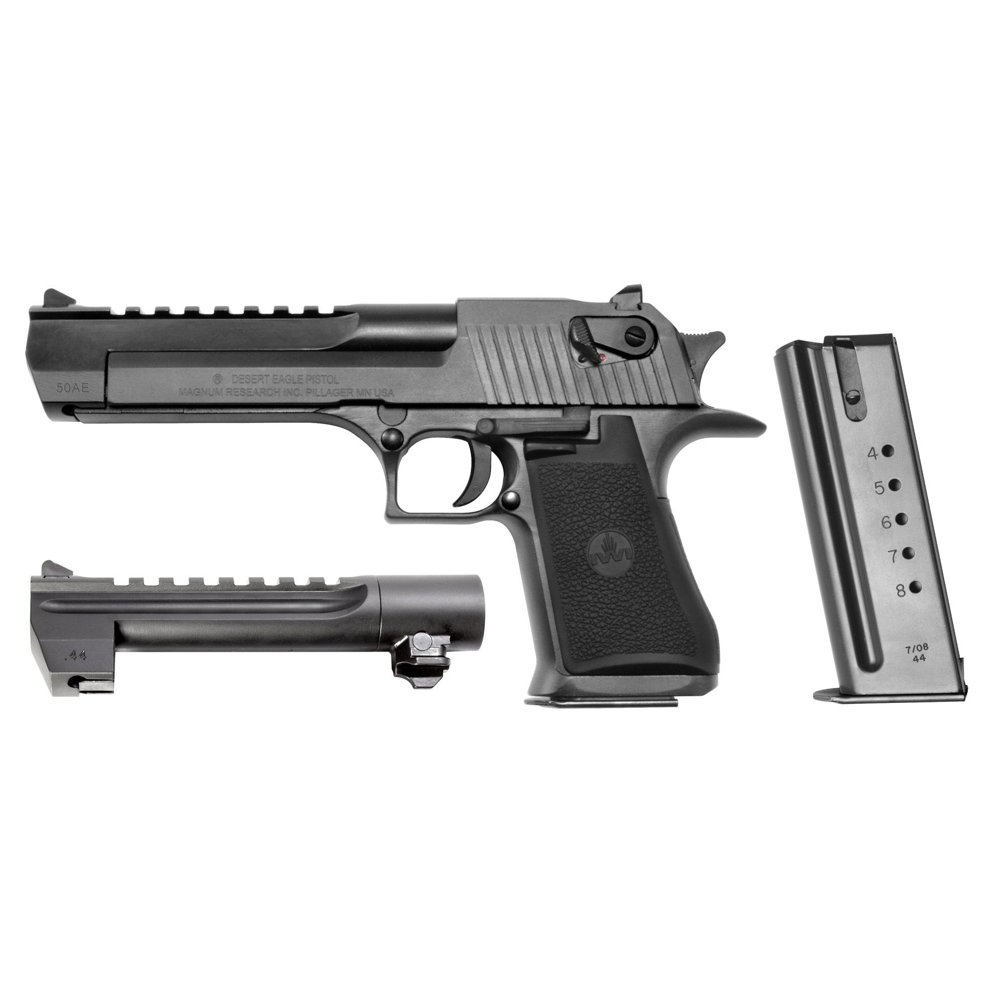 DE MK19 50AE 6″ 7RD BLK W/44MAG BBL