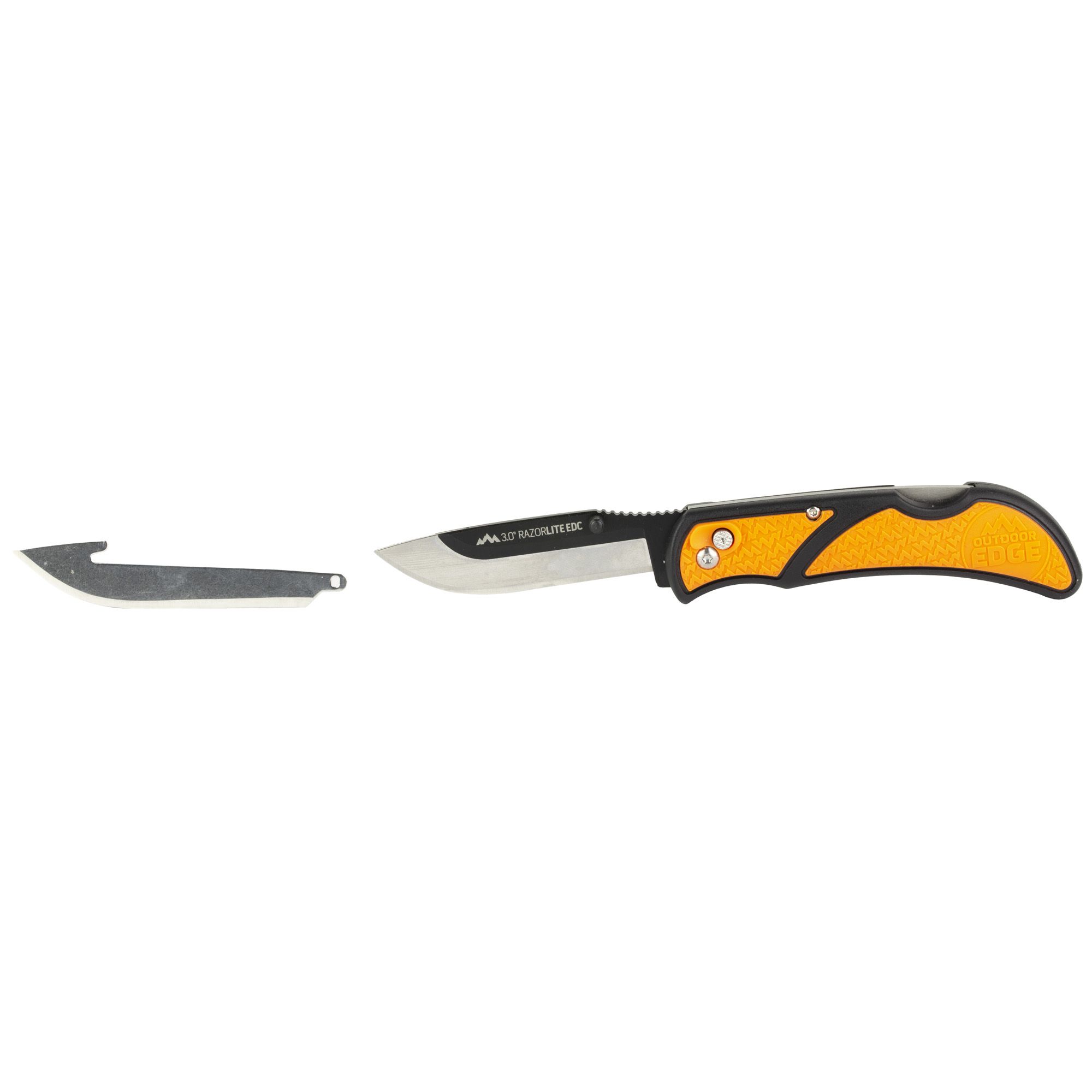 OD EDGE RAZOR-EDC LT 3″ 4 BLDS ORG