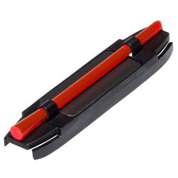 HIVIZ WIDE MAG SG RD .328-.437″”
