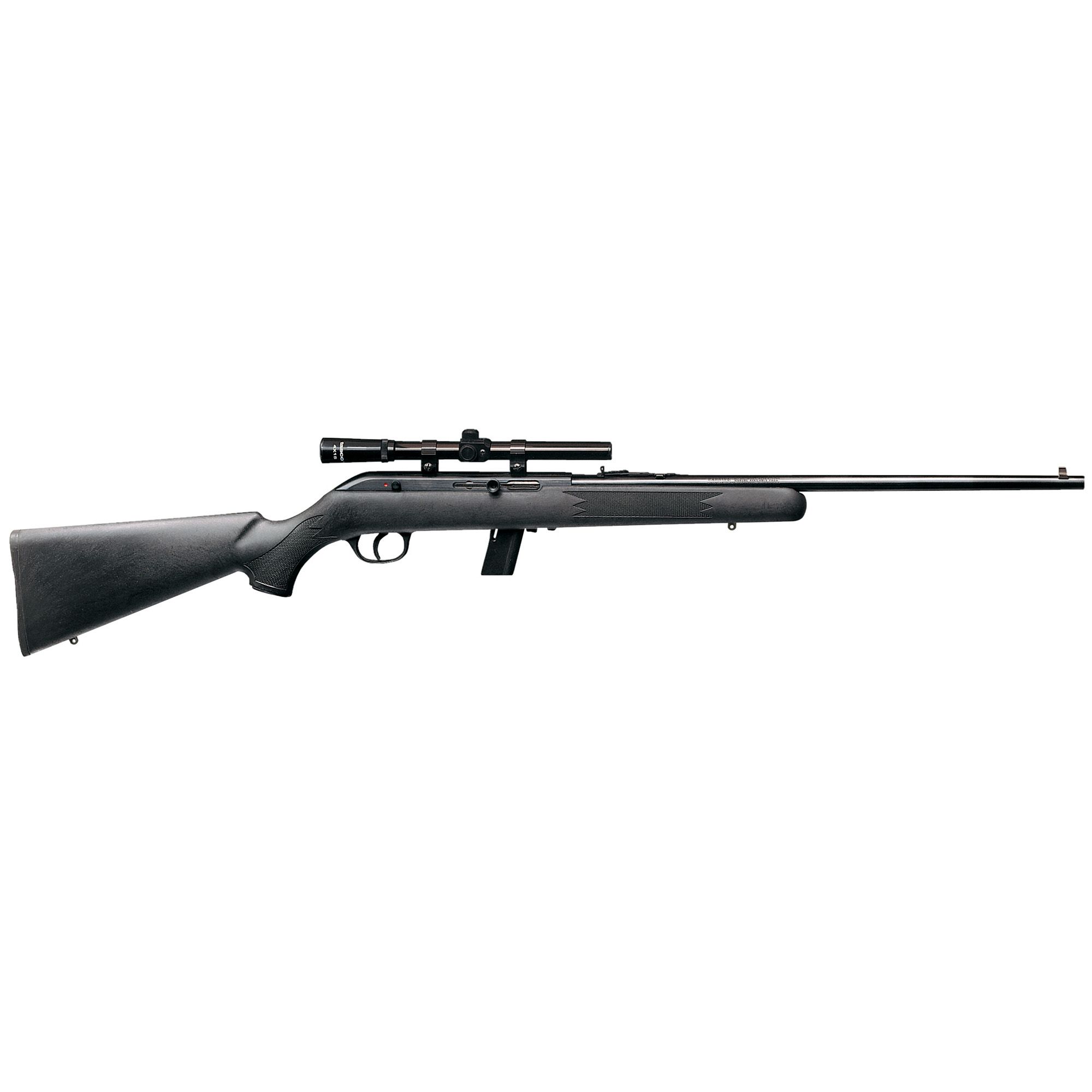 SAV 64FXP 22LR 21″ 10RD SCOPE BLK
