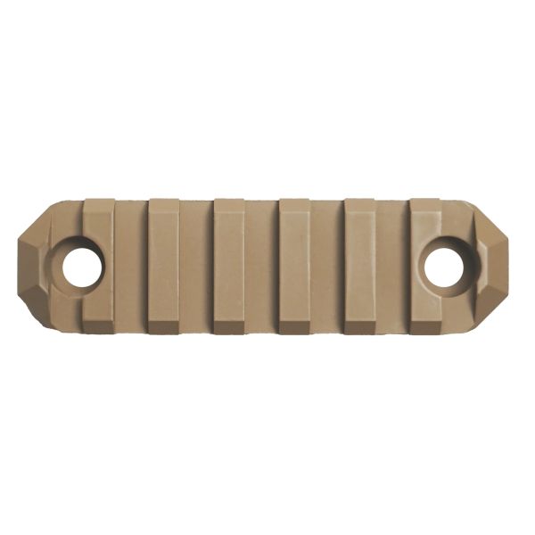 GROVTEC RAIL MLOK 7 SLOT 3″ COY