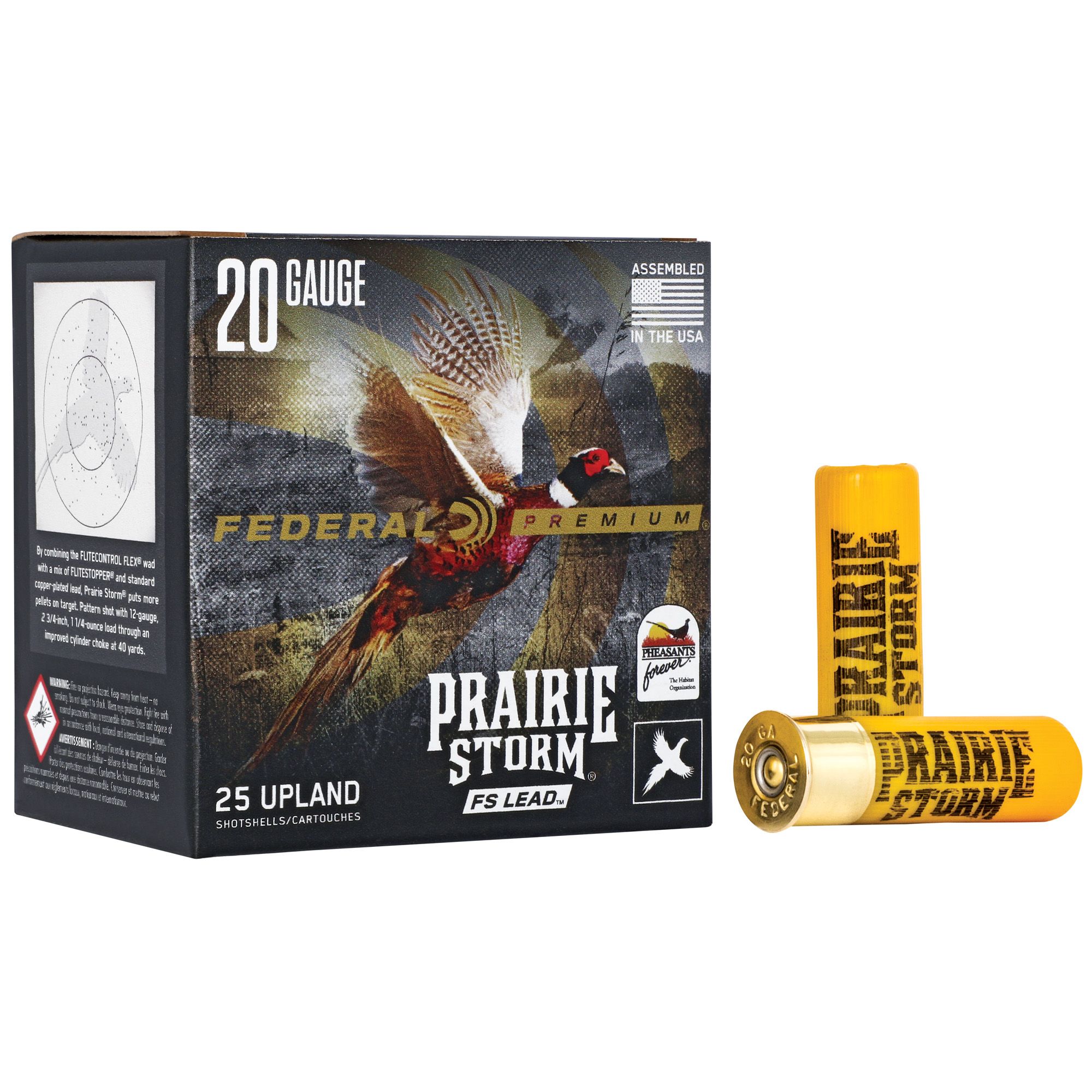 FED PR STORM 20GA 2.75″ #5 LD 25/250