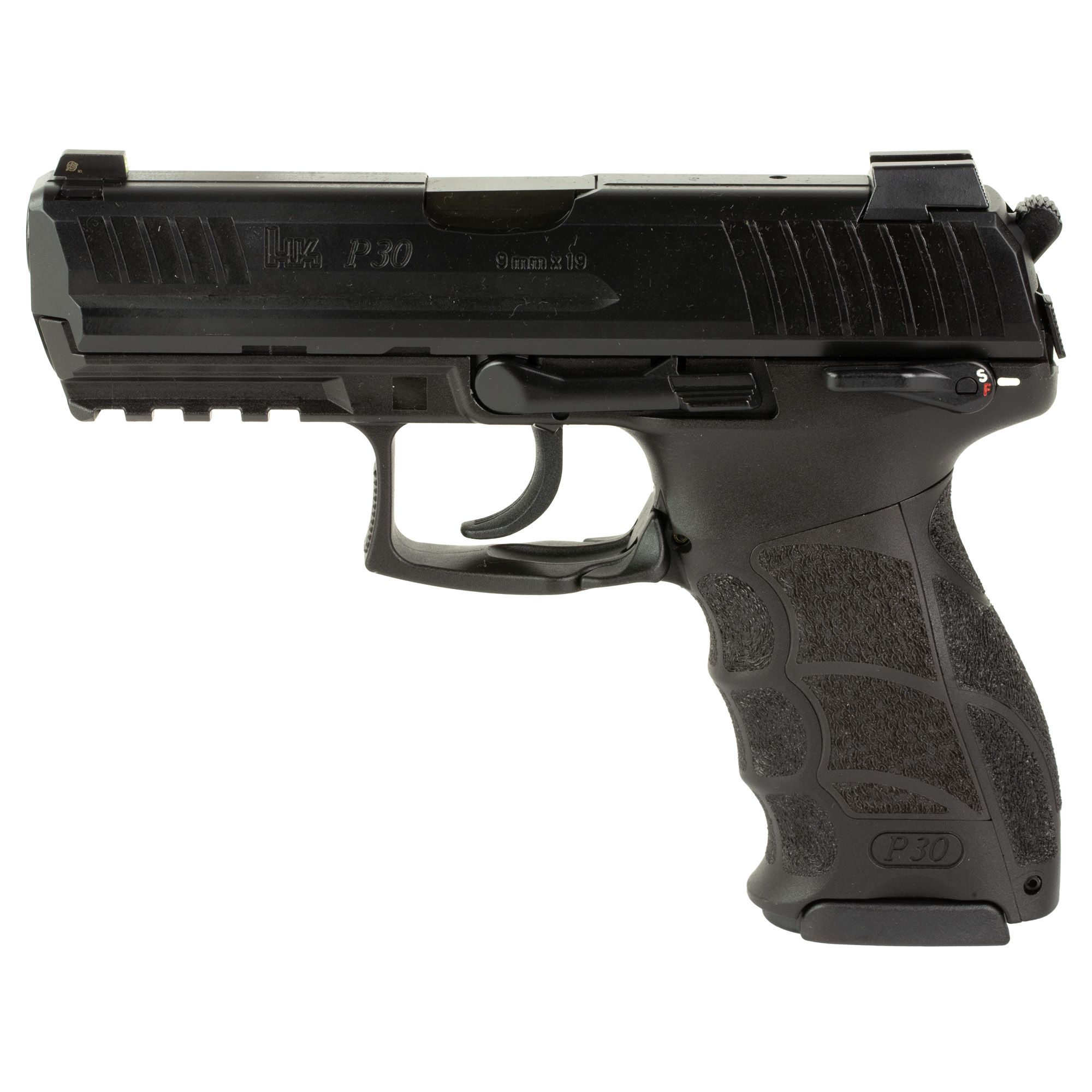 HK P30 S 9MM 3.85″ 10RD V3 DA/SA BLK