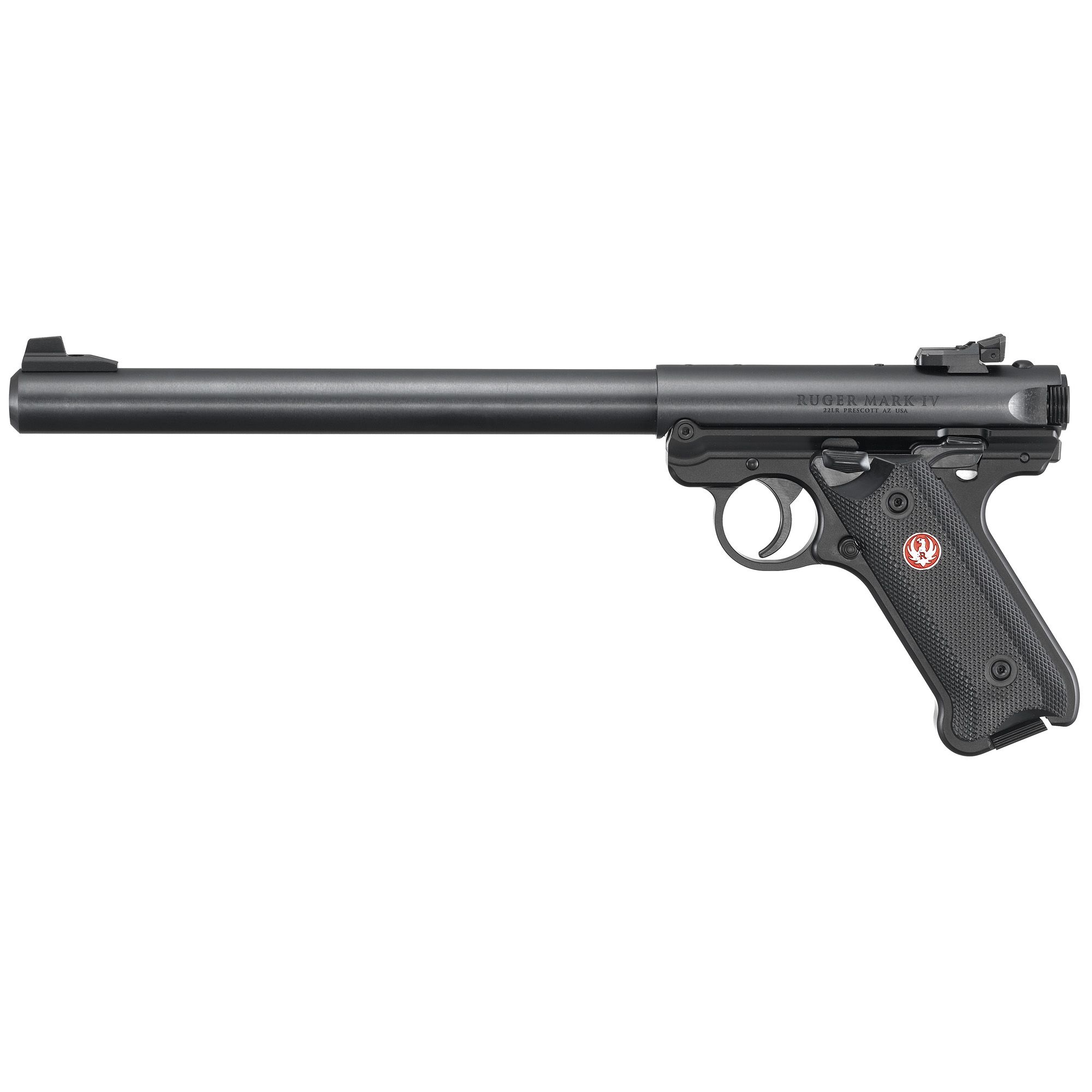 RUGER MRK IV TARGET 22LR 10″ 10RD BL