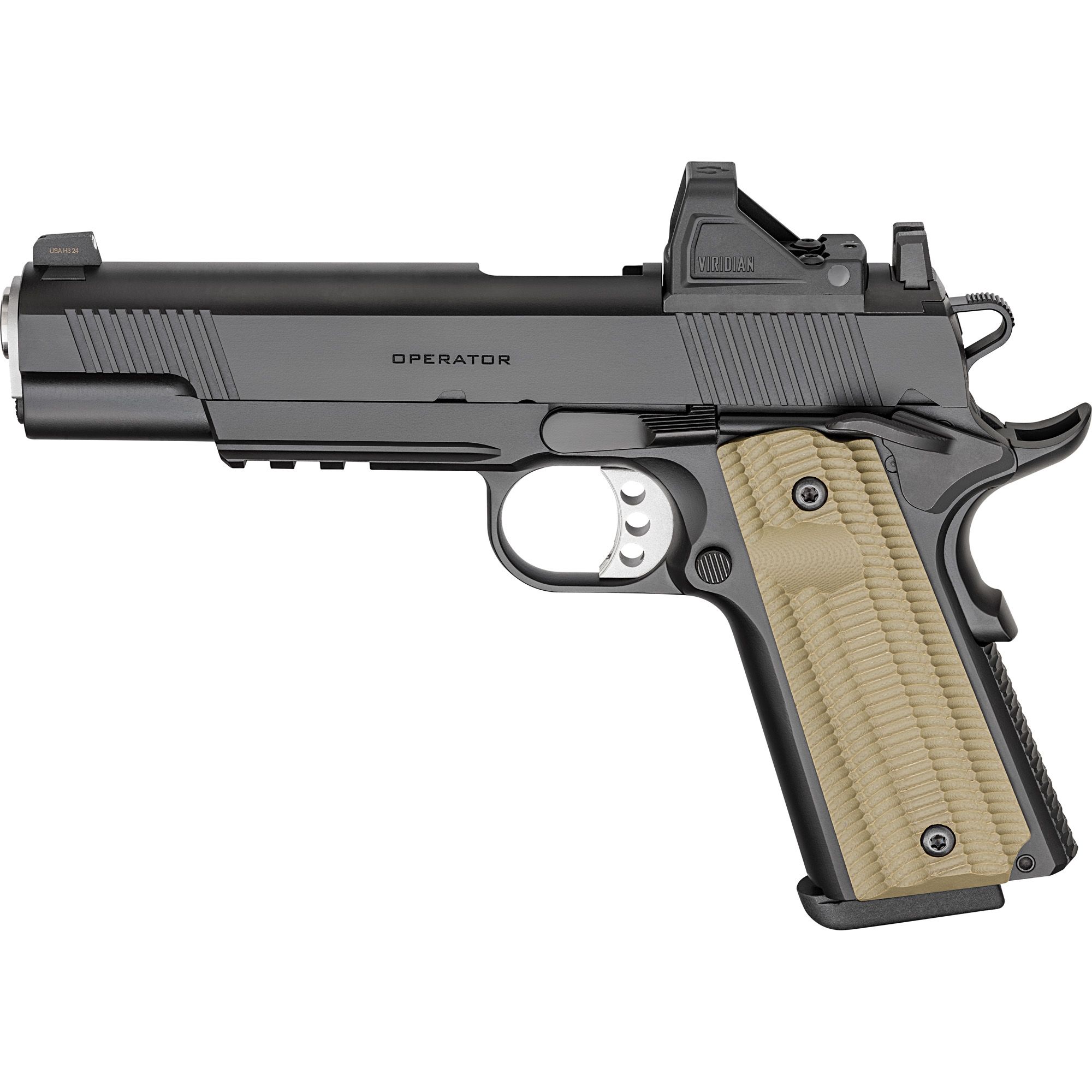 SPGFLD OPERATOR 5″ AOS 9MM 9RD GP