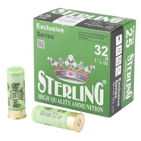 STERLING EXCLSV 12GA 2.75″ #6 25/250