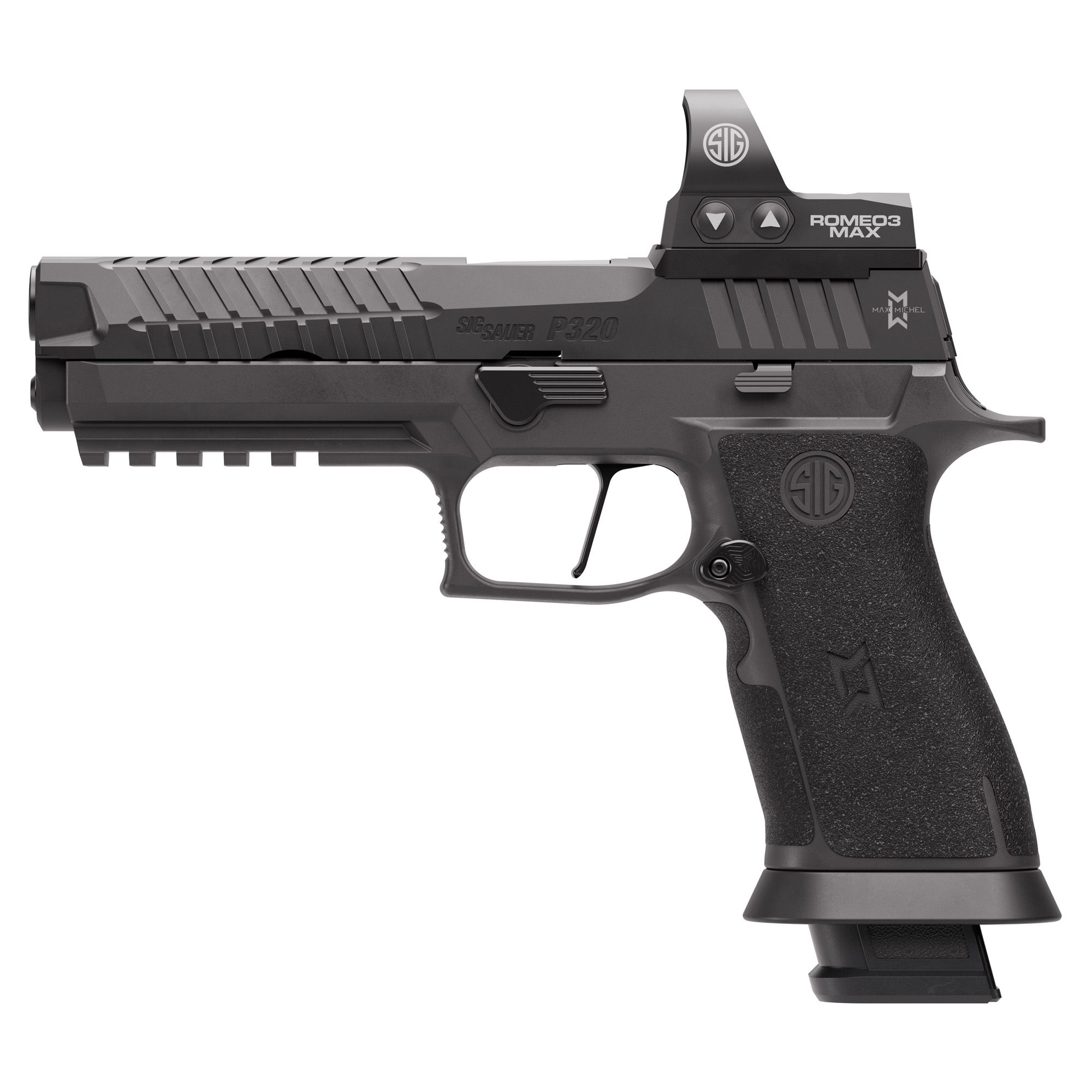 SIG P320 MX2 9MM 5″ ROMEO3X BLK 10RD