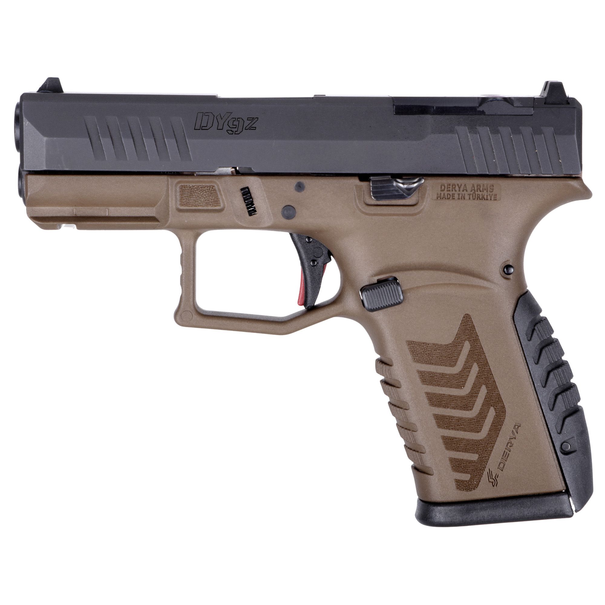 DERYA DY9Z 9MM 3.5″ 15RD OR BRNZ/BLK