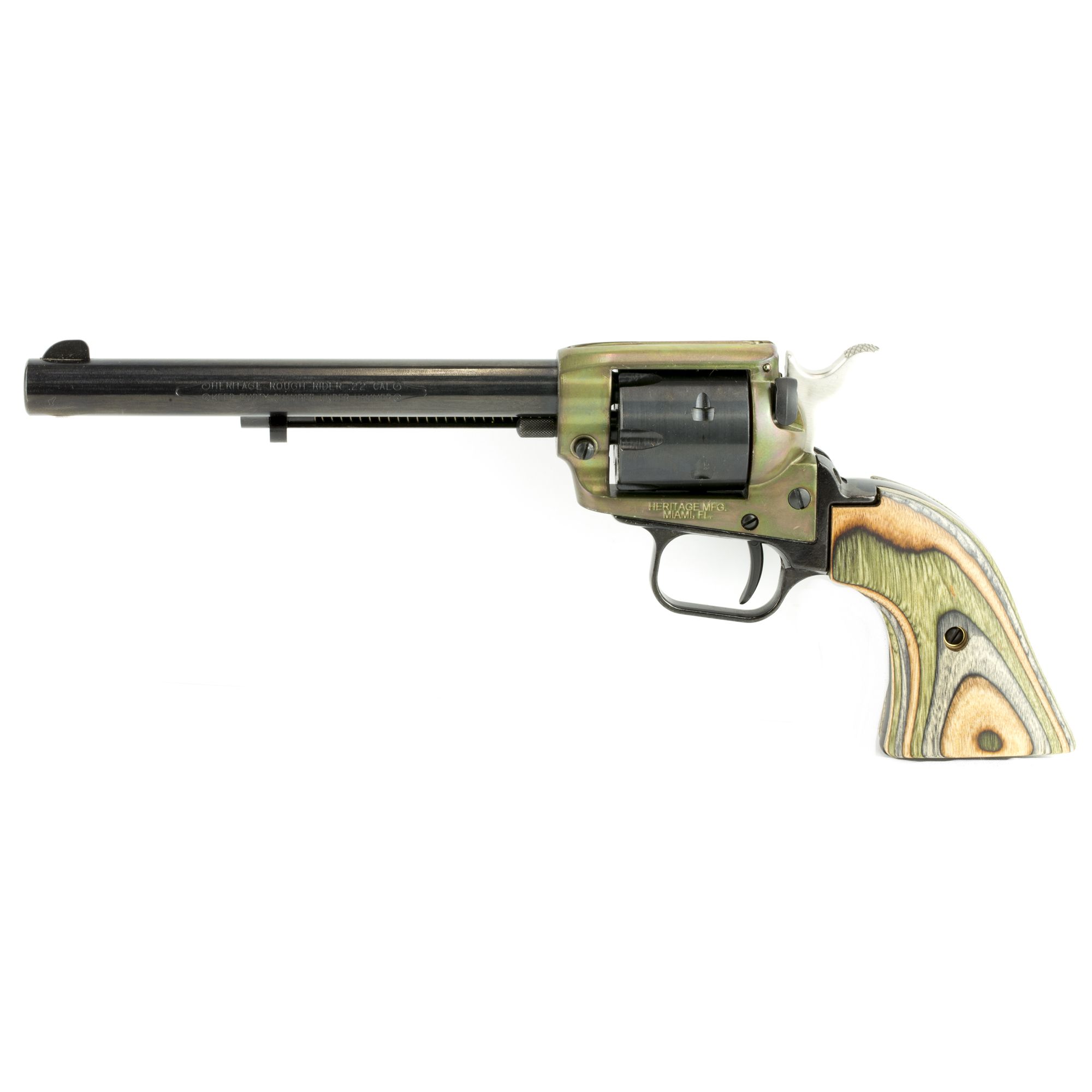 HERITAGE 22LR 6.5″ CH 6RD W/CAMO