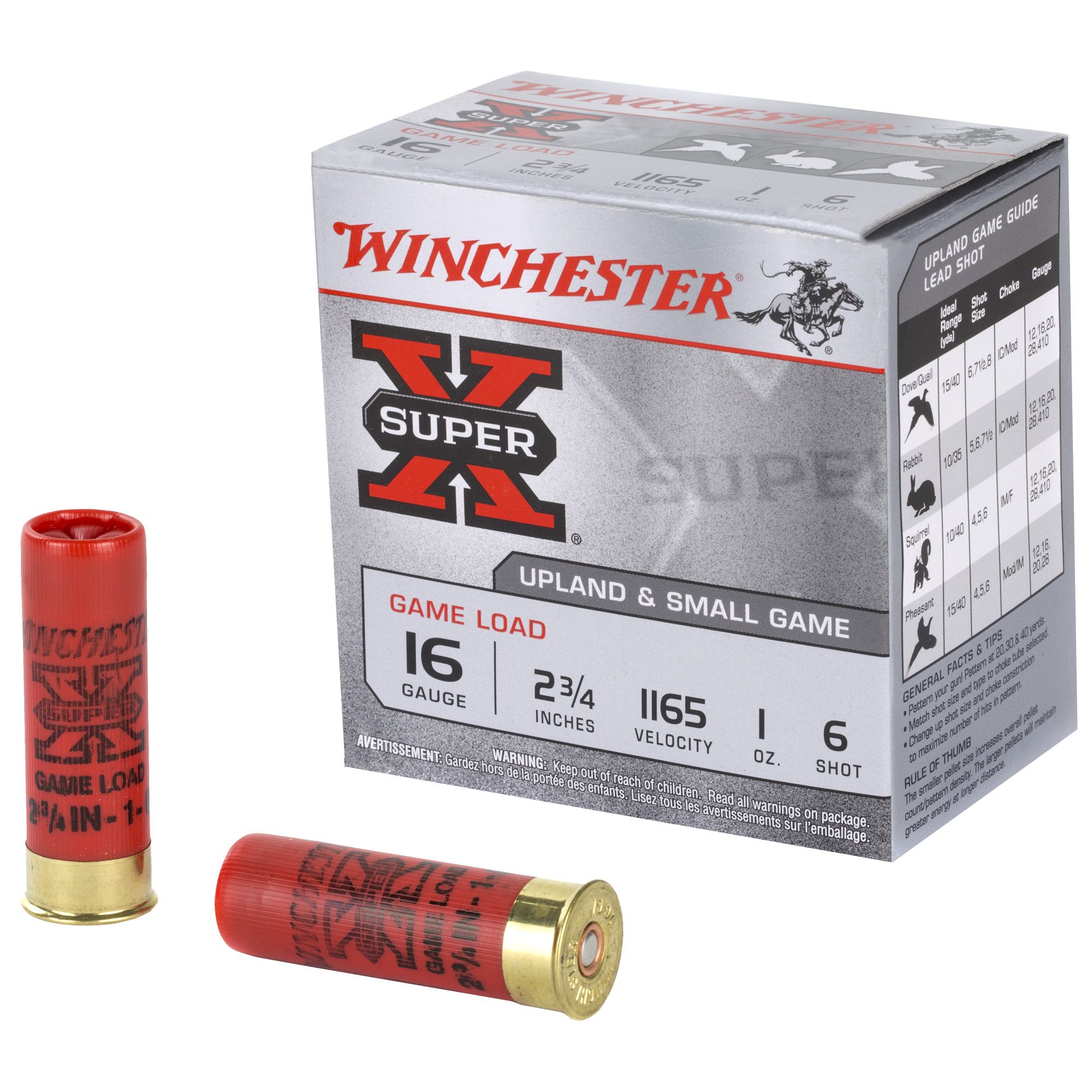 WIN SPRX 16GA 2.75″ #6 25/250