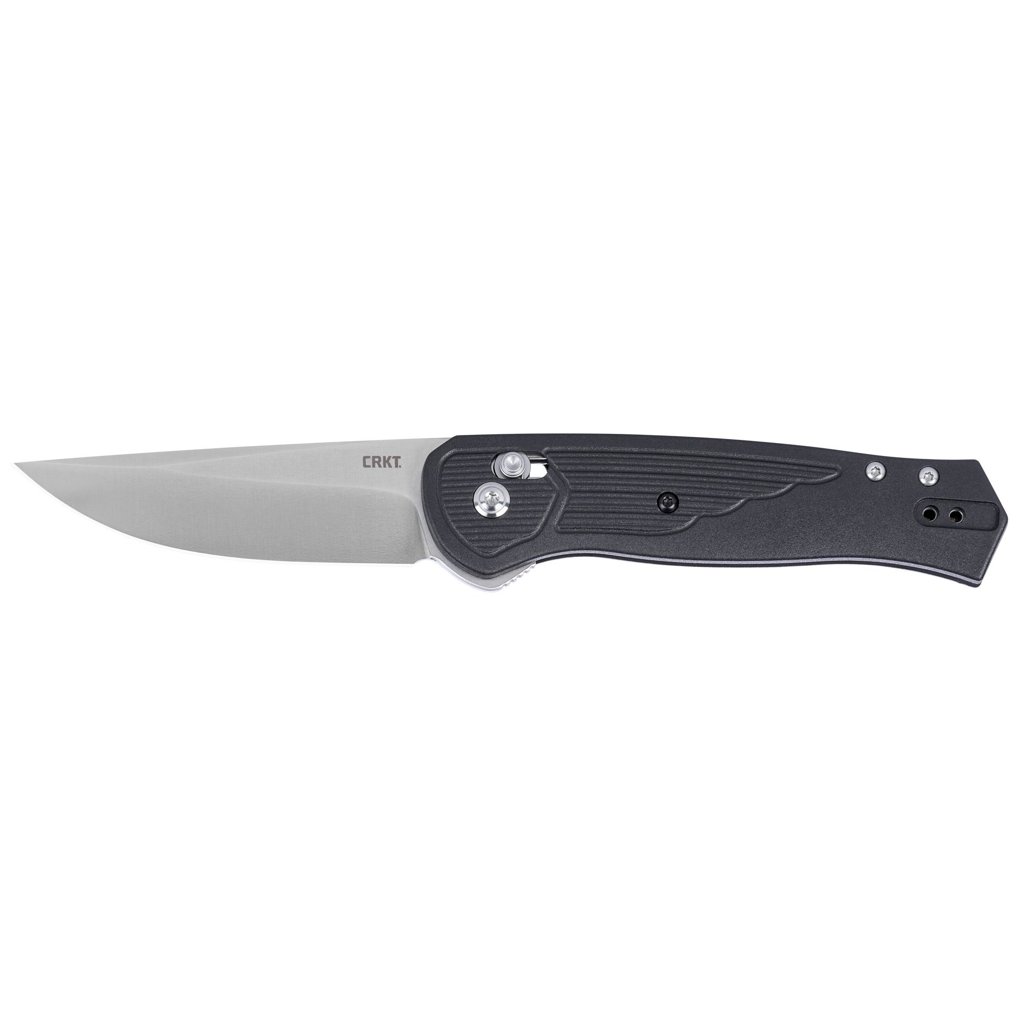 CRKT SERO 3.02″ PLAIN EDGE BLACK