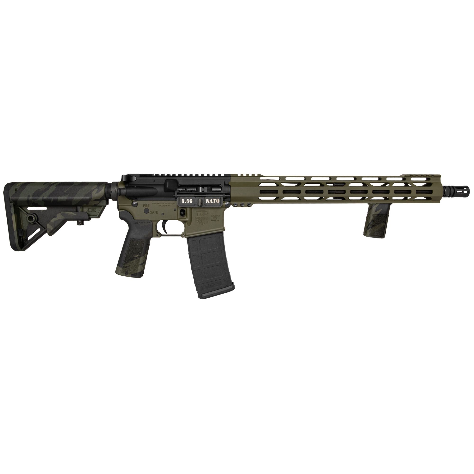 DBF DB15 5.56 16″ 30RD ODG/MC