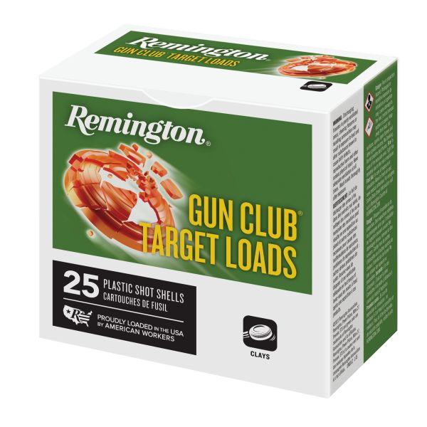REM GUN CLUB 12GA 2.75″ 1 1/8OZ #7.5
