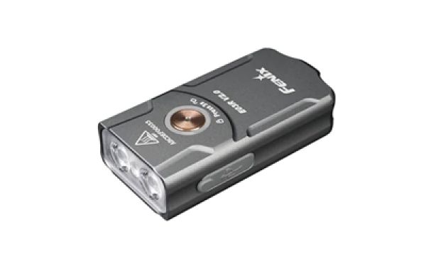 FENIX E03R 500 LUMEN KEYCHAIN GRAY