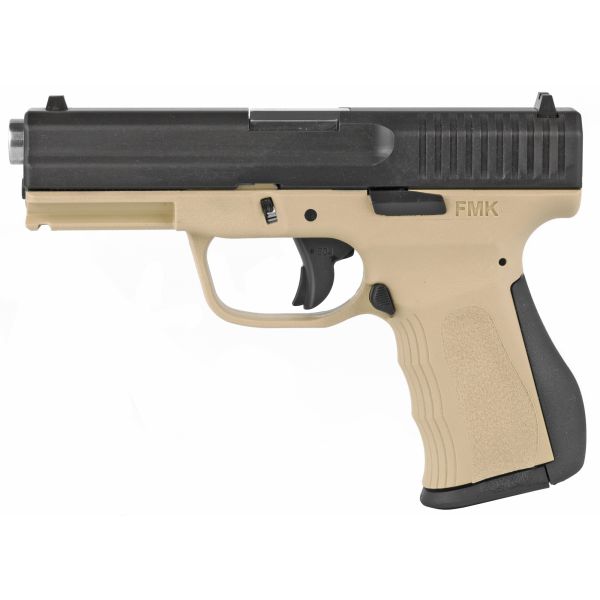 FMK G2 9MM 3.87″ 14RD BLK/FDE