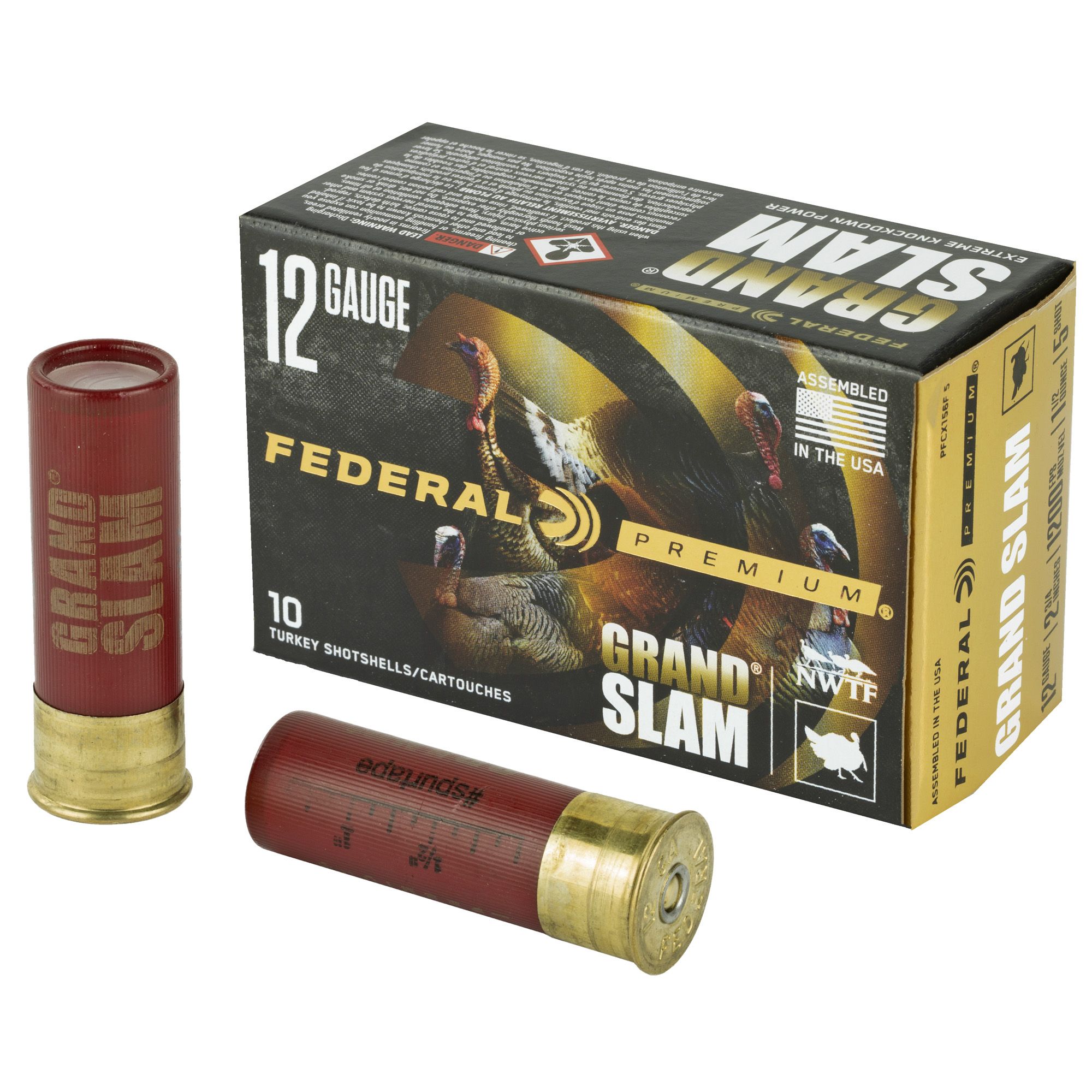 FED GRAND SLAM 12GA 2.75″ #5 1.5OZ