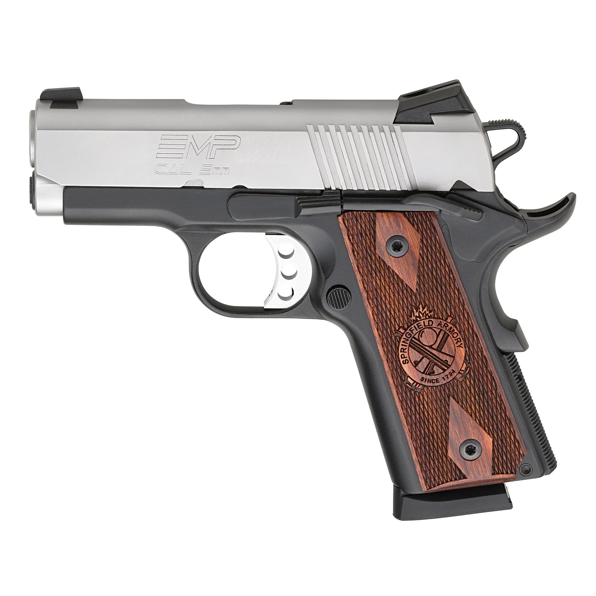 SPRGFLD 9MM EMP BITONE 3″ 9RD CA