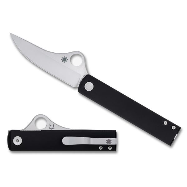 SPYDERCO ESSENZA ALUM 3.19″ BLACK