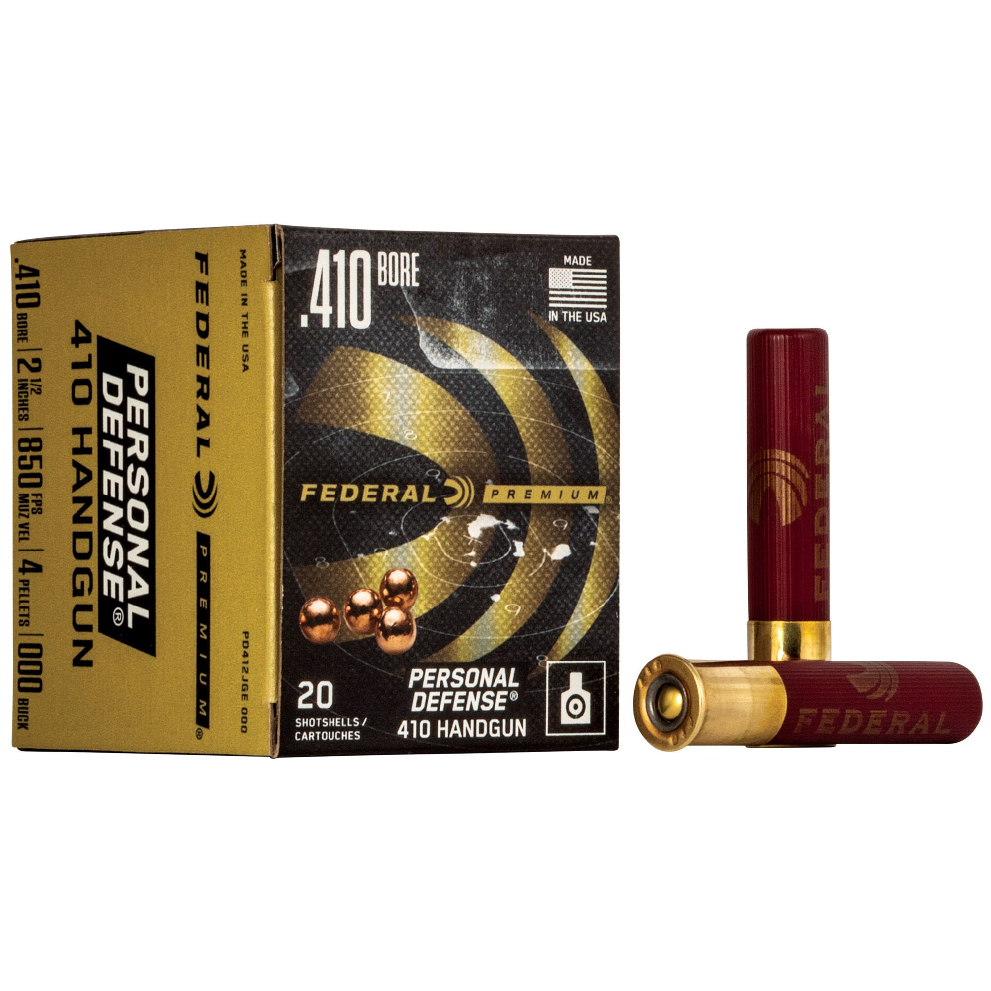 FED PD 410 2.5″ 000BK 20/200