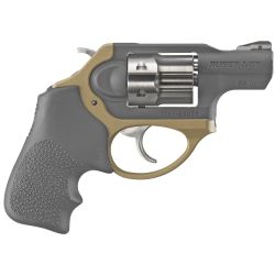 RUGER LCRX 22WMR 1.87″ BLK/FDE 6RD