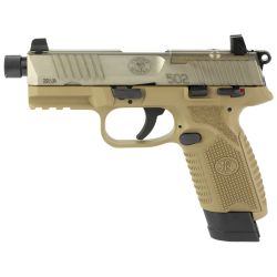 FN 502T 22LR 4.6″ 1-15RD 1-10RD FDE