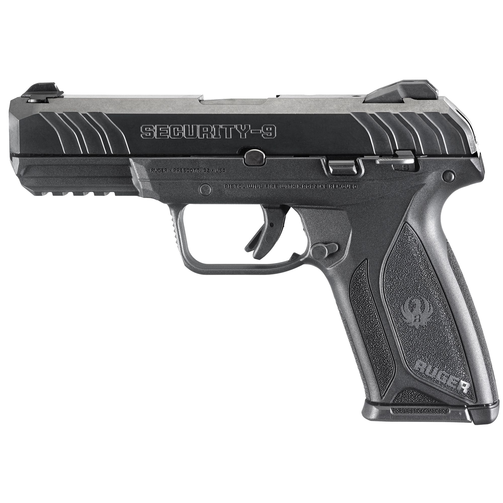 RUGER SEC-9 9MM 4″ BL 10RD 3-DOT