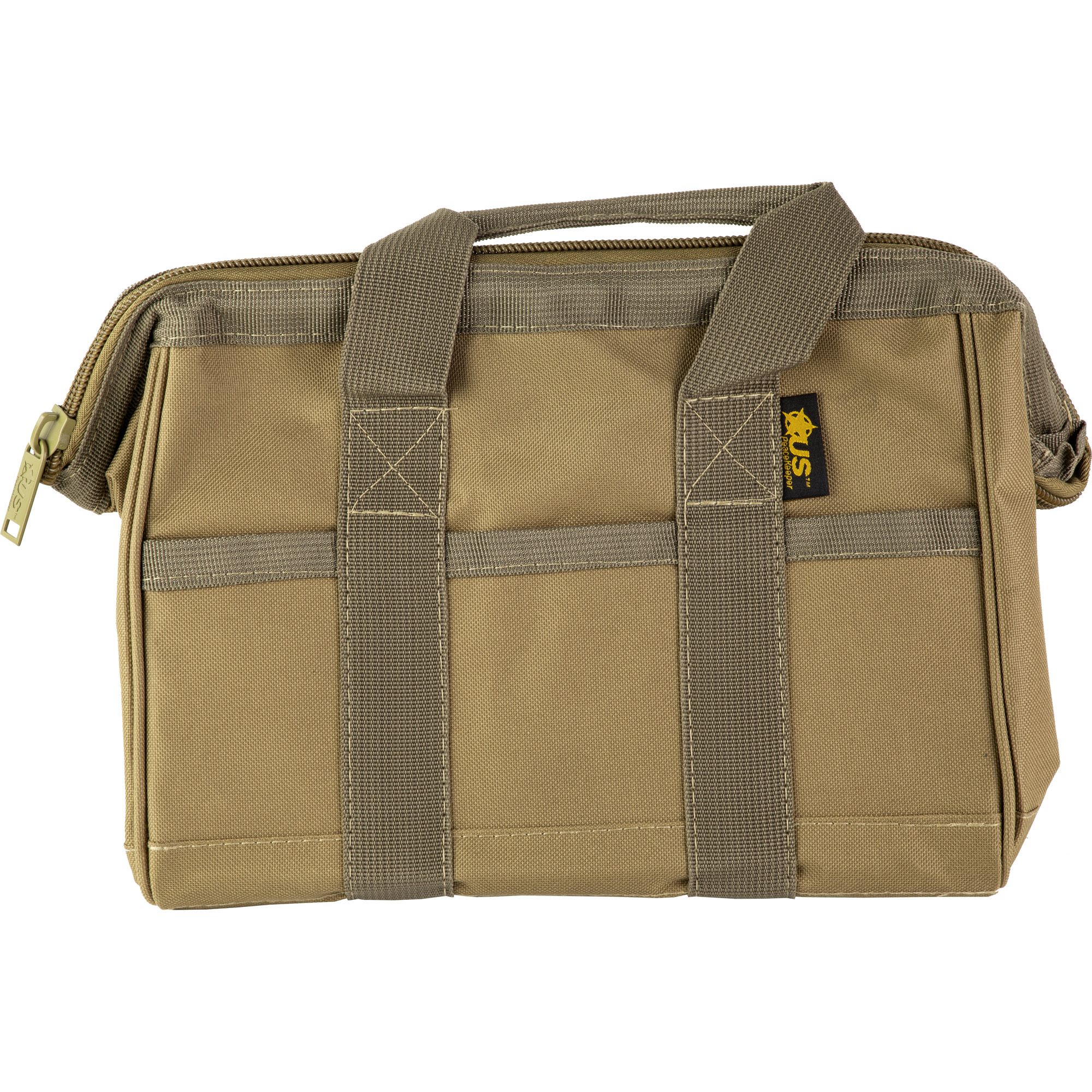 US PK AMMO BAG 12″ POLY TAN