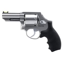 TAURUS 66C 357MAG 3″ 7RD BK/SS HOGUE